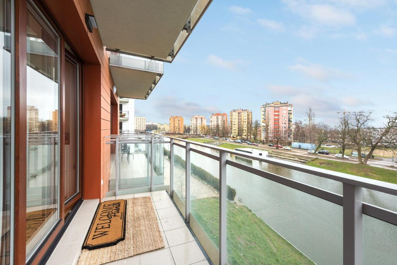 Flatbook - City Center Spa Apartments Motlawa Гданьск Экстерьер фото