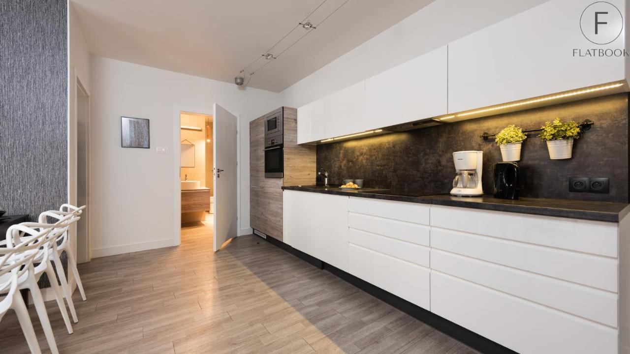 Flatbook - City Center Spa Apartments Motlawa Гданьск Экстерьер фото