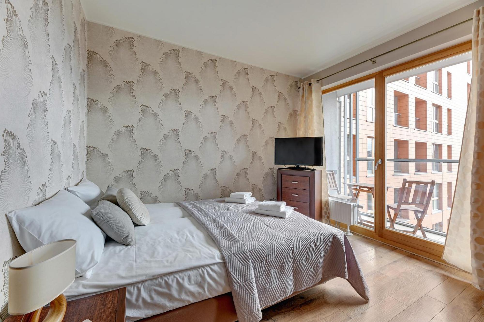 Flatbook - City Center Spa Apartments Motlawa Гданьск Экстерьер фото
